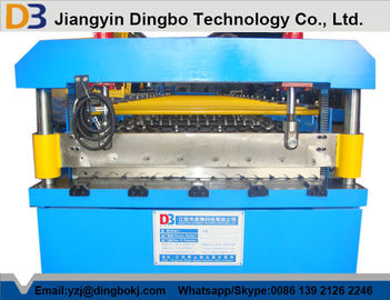 Color Steel Corrugated Iron Rolling Machine Touch Screen CE
